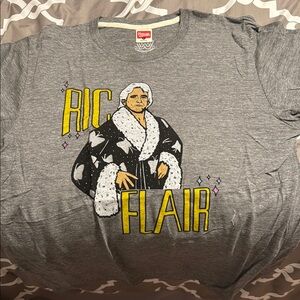 Homage WWE Ric Flair Graphic T-Shirt in Gray